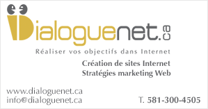 DialogueNet.ca, conception Internet, sites corporatifs, sites marchands